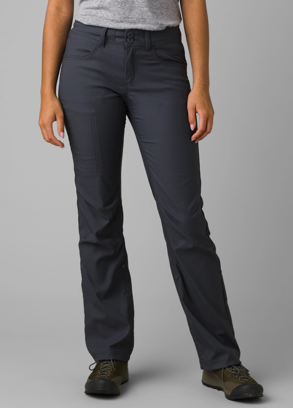 PRANA HALLE PANT II WOMENS REGULAR COAL