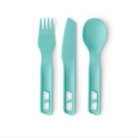 SEA TO SUMMIT PASSAGE CUTLERY SET 3 PIECE - AQUA SEA
