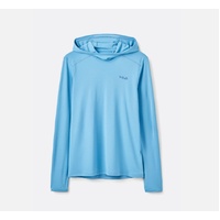 RAB FORCE HOODY WOMENS - BLUEBIRD - 14