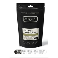 OFFGRID MEALS - OUTBACK LAMB CURRY