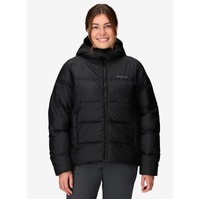 MARMOT WMNS GUIDES DOWN HOODIE - BLACK - EXTRA SMALL