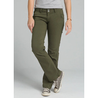 PRANA HALLE PANT 32" INSEAM CARGO GREEN