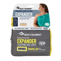 SEA TO SUMMIT EXPANDER LINER - TRAVELLER WITH PILLOW INSERT NAVY