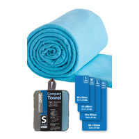 360 DEGREES COMPACT TOWEL GREEN LARGE