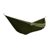 TICKET TO THE MOON DOUBLE HAMMOCK - ARMY GREEN WITH KHAKI